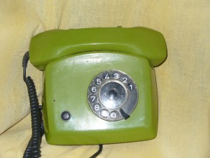 Kapsch típusú tárcsás készülék